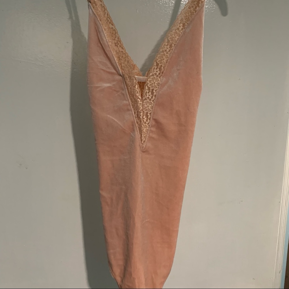 Pink bodysuit